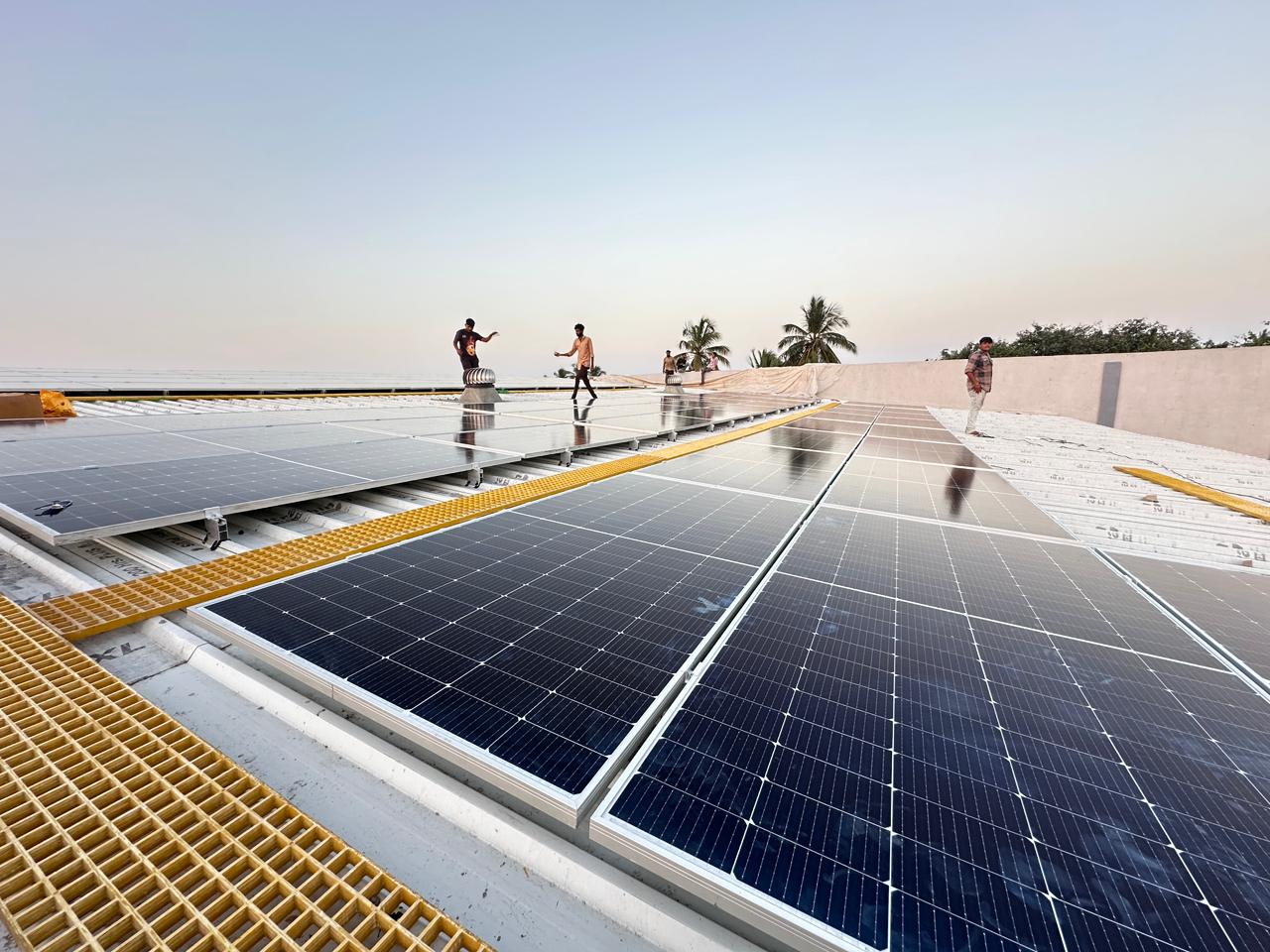 Industrial Solar Project in Porbandar